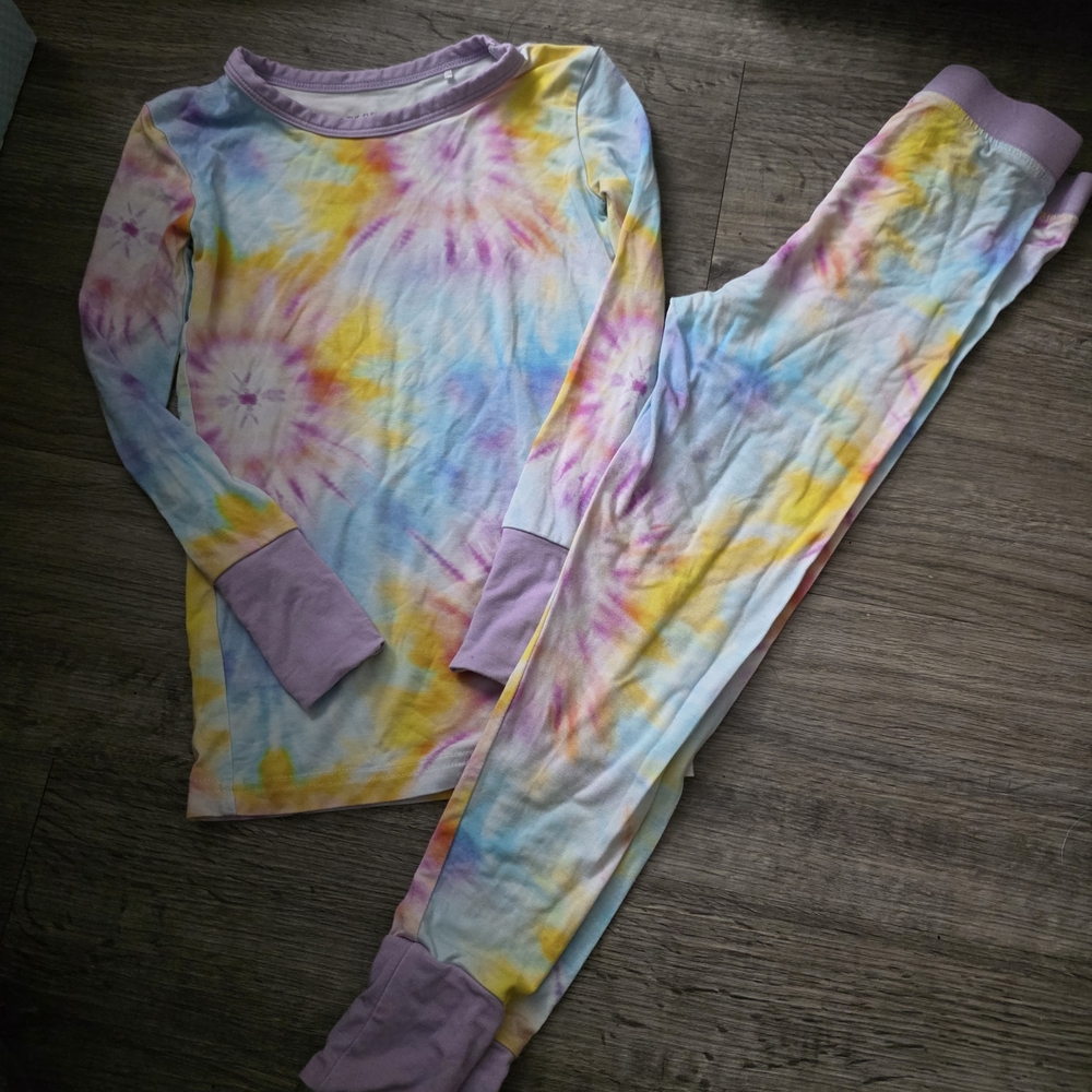 Euc The Sleepy Sloth 4t Multicolored 2pc Set Long Sleeve And Pants